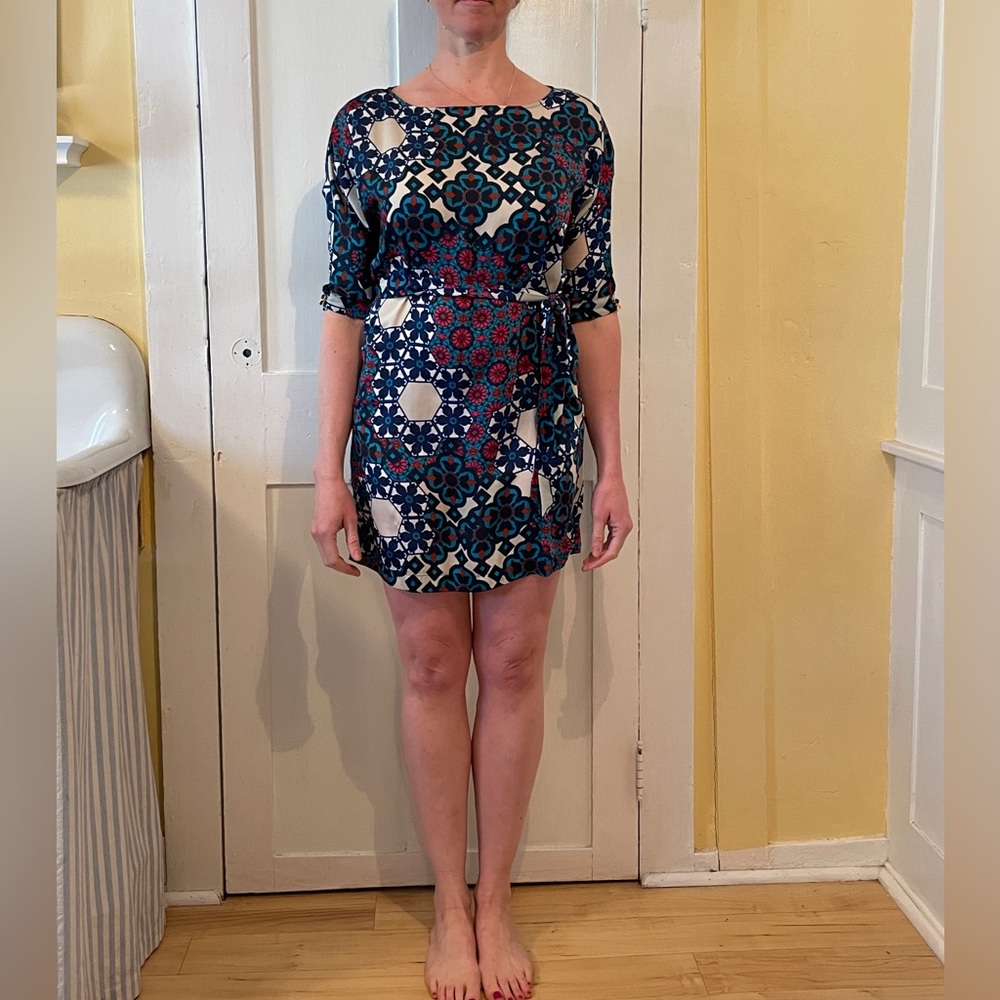 Blanco silky dress